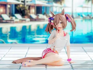 夏の雰囲気満載！『ウマ娘』スマートファルコンとコパノリッキーが、1.5周年楽曲「Gaze on Me!」ライブ衣装でプライズフィギュア化 画像