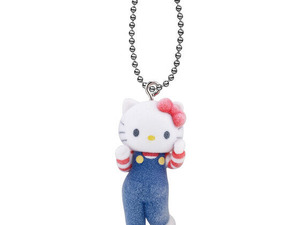 「サンリオ」ライブキャラクターがふわふわフロッキーでガシャポン「ミニチュアチャーム」に登場！ハローキティ、ポムポムプリンなど全5種が可愛い 画像