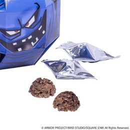 『ドラクエ』の「ばくだんいわ」が、ゴツゴツしたチョコクランチに！「メガンテ」を再現したパッケージもユニーク