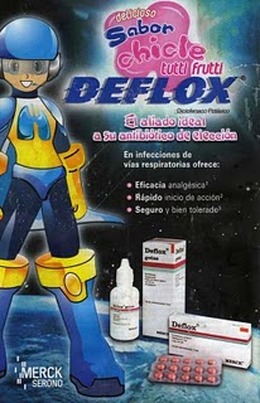 ロックマンにそっくりの風邪薬－海外のトンデモ広告