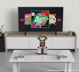 『ダンスダンスレボリューション』ギミック・ライト演出完全再現でのミニ筐体発表！10月10日からクラファンも開始