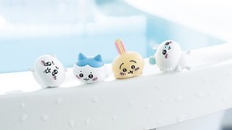 『ちいかわ』お風呂のフチで転んでしまう姿がかわいい！新しい「びっくらたまご」はオレンジの香りの入浴剤