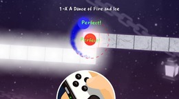 スイッチ版『A Dance of Fire and Ice』2024年秋配信決定！1ボタンで遊べる奥深リズムゲーム