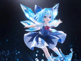 『東方Project』透き通る氷の羽「チルノ」が躍動感溢れるポージングでフィギュア化！はつらつ笑顔で元気いっぱい