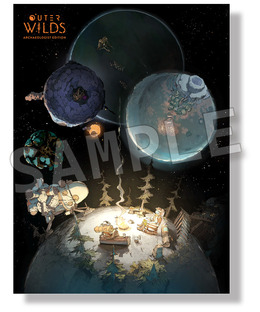 『Outer Wilds: Archaeologist Edition』出水ぽすか氏がキービジュアル描くパッケージ版がPS5/スイッチ向けに発売！初回特典はつまずきポイントを解説する宇宙飛行士必読のスターターガイドブック