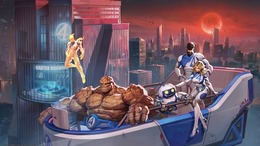 仲間と一緒に鉄拳制裁タイムだ！『マーベル・ライバルズ』圧倒的な炎で制圧する「ヒューマン・トーチ」と堅固な肉弾戦の「ザ・シング」参戦のシーズン1後半アプデ先行プレイレポ