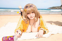 アニス（水着）／墨嵐Maura（X：@Maura24712204）