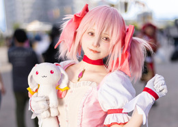 鹿目まどか「魔法少女まどか☆マギカ」／にゃんごろう（X：@magia_nyangorou）