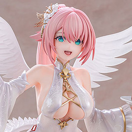 純白チャイナドレスの透け感…！『アズレン』より軽空母シーシュースが着せ替え「春告鳥の羽根は白く」モチーフで立体化