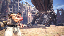 『モンハンワイルズ』5月末アプデのコラボ先は『スト６』説濃厚！アイルー手形の豪快ペイントで堂々匂わせ