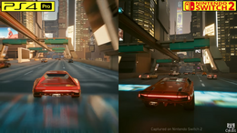 「スイッチ2」と「PS4 Pro」グラフィックの差は？ギラギラネオン輝く『サイバーパンク2077』の比較動画