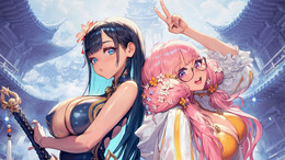 またムチムチだ！！『Stellar Blade』『NIKKE』SHIFT UP新作のキャライラストが公開―セクシー衣装身に纏う黒髪美女やもこもこピンク眼鏡美少女