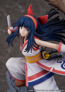 サムスピ屈指の美少女戦士「ナコルル」がフィギュア化！宝刀・チチウシ構える姿を再現、ダイナミックに翼広げる「ママハハ」も付属