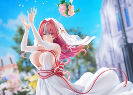 ボリューム満点…！『アズレン』より「ブレマートン」が純白の美しいウェディングドレス姿で1/7スケールフィギュア化