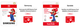 「スイッチ2」一緒に買うSDカードの種類に要注意！「Express」と「Extreme」はまったく別物