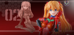 アスカらしい勝ち気なポーズが決まる！「ヱヴァ新劇場版」からプラグスーツ姿でアクションフィギュア化