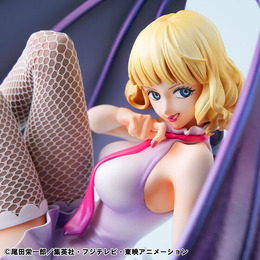 魅惑的な布製ストッキング…！「ワンピース」エッグヘッド編から「ステューシー」が、バットバットの実の能力により変身した姿でフィギュア化