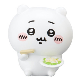 ガシャポン「ちいかわ みんなでもぐもぐパーティ♪」第3弾！くりまんじゅうら全5種が、それぞれ異なる料理を食べる姿で立体化
