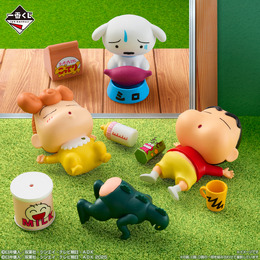 「クレヨンしんちゃん」新作一番くじのテーマは「お食事」！もぐもぐ顔なカスカベ防衛隊、ボーちゃんのしずく型カレー皿などユニークなラインナップ