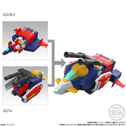 Gスカイ、Gブルら5機体が食玩プラモ「MOBILITY JOINT GUNDAM」に出撃！Gアーマーへの合体、ガンダムへの換装も再現