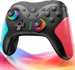 最大20時間使えるMatipのスイッチ用ワイヤレスコントローラーが2,499円！振動＆ジャイロ対応の多機能モデル