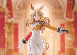 スラリとした太ももに見惚れる…『ウマ娘』より「デュランダル」が勝負服姿で立体化