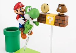 『スーパーマリオ』マリオやクッパたちがアクションフィギュアに！他キャラを背中に乗せられるヨッシーなど、全5種をラインナップ