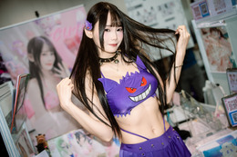 ゲンガー（擬人化）『ポケットモンスター』／CU Una 張芷璇（Instagram：cu_una_）