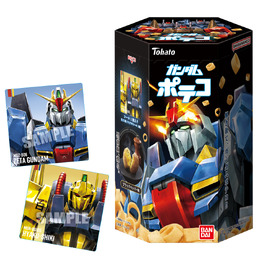 百式やジ・O、サイコ・ガンダムMk-IIまで！描き起こしMSシール付き「ガンダムポテコ」が“ΖガンダムVer.”にリニューアルして8月25日発売