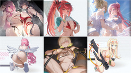 『勝利の女神：NIKKE』の水着は今年も“過激”が過ぎる─透けT＆まくり上げに乳相撲、“わがままボディ”の魅力も爆発!?【フォトレポ】