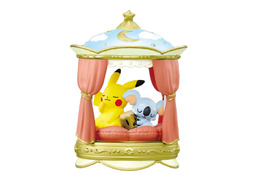 すやすやと眠るピカチュウ＆ネッコアラ、イッカネズミ（3びきかぞく）たちが可愛い！『ポケモン』インテリアフィギュア全6種