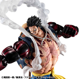 武装色をダイナミックに表現！「ワンピース」より「ルフィ ギア4 バウンドマン」が立体化ー差し替えパーツと台座でプレイバリュー満点