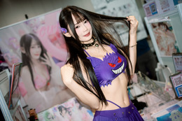 ゲンガー（擬人化）『ポケットモンスター』／CU Una 張芷璇（Instagram：cu_una_）