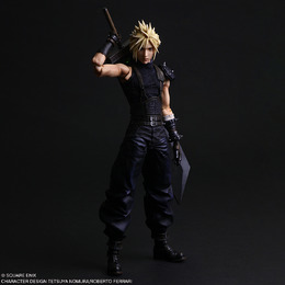 『FF7 リバース』より「クラウド・ストライフ」新作アクションフィギュアが予約受付中！バスターソードや“黒マテリア”でさまざまなシーンを再現