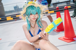 シノン「ソードアート・オンライン」／水羽えと（X：@Etocha_cos）