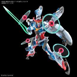 最終回の「ジークアクス（エンディミオン・ユニット覚醒時）」がHGガンプラ化！頭部は開閉ギミック搭載、肩・膝のエフェクトも再現