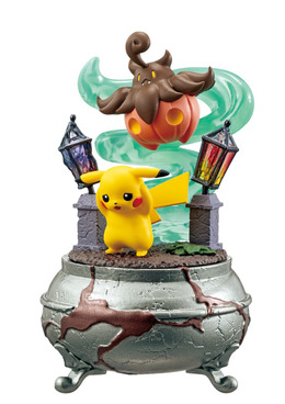 ピカチュウもおびえる…『ポケモン』夜の雰囲気に漂う新作ジオラマフィギュア！ゲンガーやシャンデラなど全6種ラインナップ