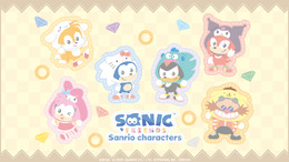ハローキティとソニックの可愛いぬいぐるみ！「SONIC & FRIENDS」×サンリオコラボ商品が11月7日発売―シャドウ×ハンギョドンのイラストもお披露目