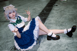 十六夜咲夜『東方Project』／鸭嘎（Instagram：yaga_23333）