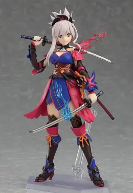 『FGO』より「セイバー/宮本武蔵」アクションフィギュアが再販！豊かな表情パーツに加えて、刀や好物のうどんなどオプションも充実