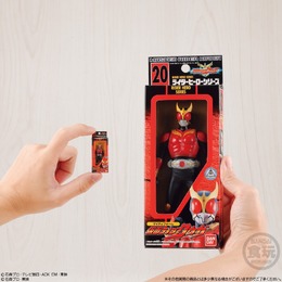 「仮面ライダー」ソフビをパッケージから再現！懐かしいミニチュアが登場ー「W」「ゼッツ」は本商品オリジナルのパッケージデザインに