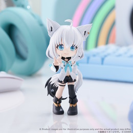 「ホロライブ」白上フブキ、宝鐘マリンら5人がデフォルメフィギュア化！手のひらサイズで可愛い「PalVerse」9月26日予約開始