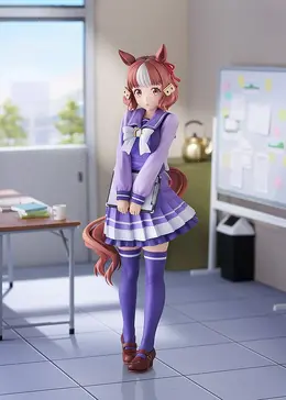 そっと見上げるような表情が可愛い！「ウマ娘 シングレ」より「ベルノライト」がトレセン学園制服姿で立体化、特徴的な“B”の髪留めまで再現