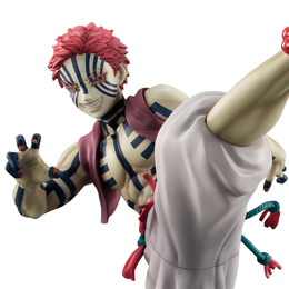 “やはりお前は鬼になれ杏寿郎”「鬼滅の刃」より「猗窩座」G.E.M.フィギュアが再販！力強く踏み込まれた台座が破壊力を物語る