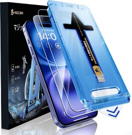 【プライム感謝祭】MAGIC JOHNのiPhone 16対応ガラスフィルムが20％OFF！ズレずに貼れて、割れにくく、触り心地も◎