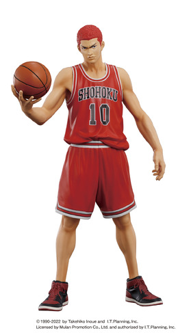 桜木花道に流川、三井まで…漫画「SLAM DUNK」湘北バスケ部メンバーのフィギュア5体セットが再販