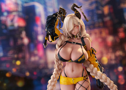 ふとももに食い込む網タイツ…！『アズレン』より「尾張」が、Anime Expo 2024描き下ろしイラストを元にフィギュア化