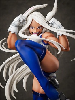 褐色肌と鍛え抜かれた太ももの美しさ…！「ヒロアカ」よりプロヒーロー「ミルコ」フィギュアが再販