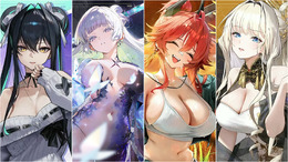 『勝利の女神:NIKKE』発表されたばかりの「ナユタ」、さらに「レッドフード」「リトルマーメイド」「クラウン」の新コスが登場!