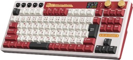 懐かしの“ファミコンカラー”をまとった、レトロデザイン×高性能の「RK M87」ゲーミングキーボード